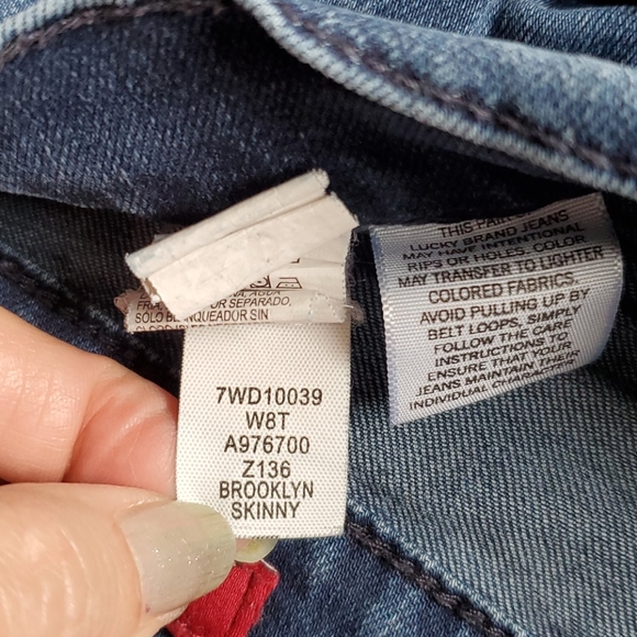 🍀Lucky Brand Brooklyn Skinny - Picture 12 of 13